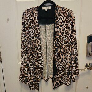 Animal Print Cardigan
